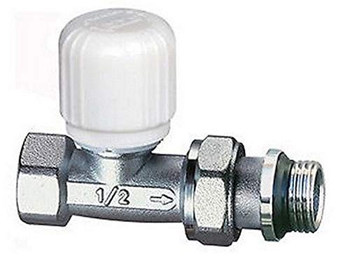 1641 38 3/8 Thermostatventil, gerade, verchromt, FAR-Eisenrohranschluss