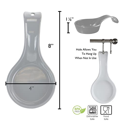 Reston Lloyd 1600 Rest Plastic Counter Stove Top Utensil Holder For Spoons thumb #5