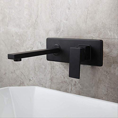 Robinet de salle de bain mural anti calcaire mitigeur laiton chrome star