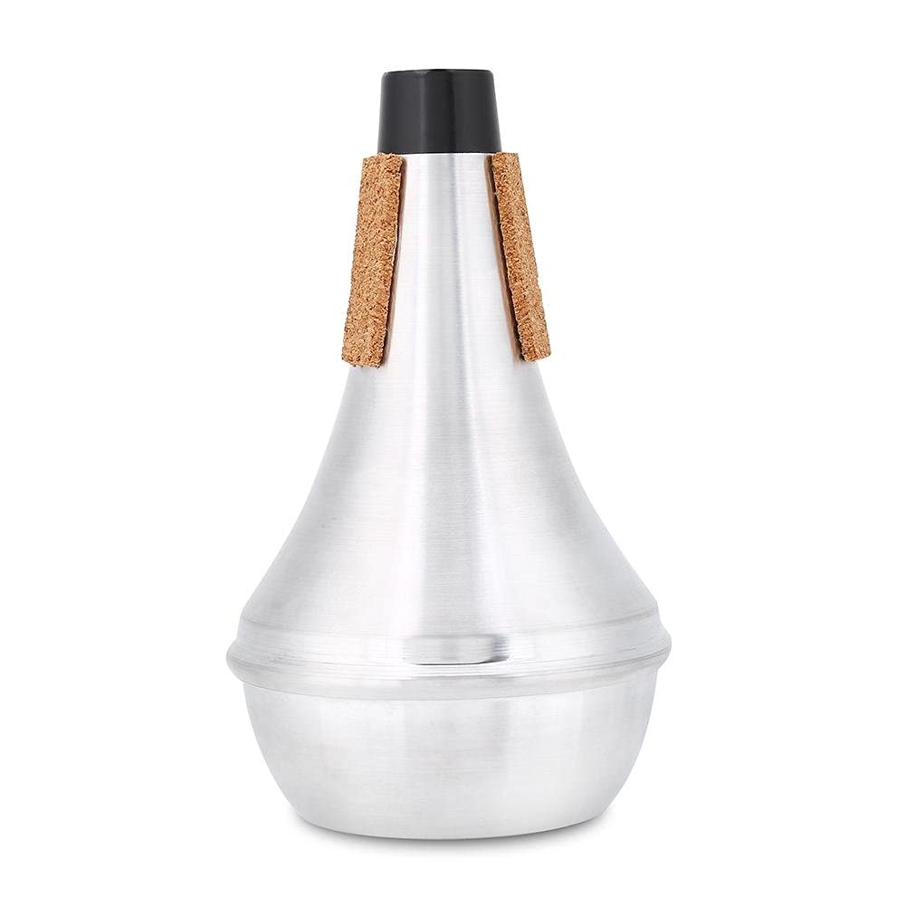 Silenziatore in Alluminio, Silenziatore a Tromba Marmitta Dritta Pratica, Coppa Trombone Silenziosa Per Musica Jazz Sordine X Tromba