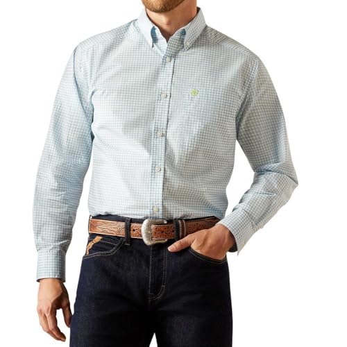 Ariat Men's Light Blue Cillian Classic Shirt