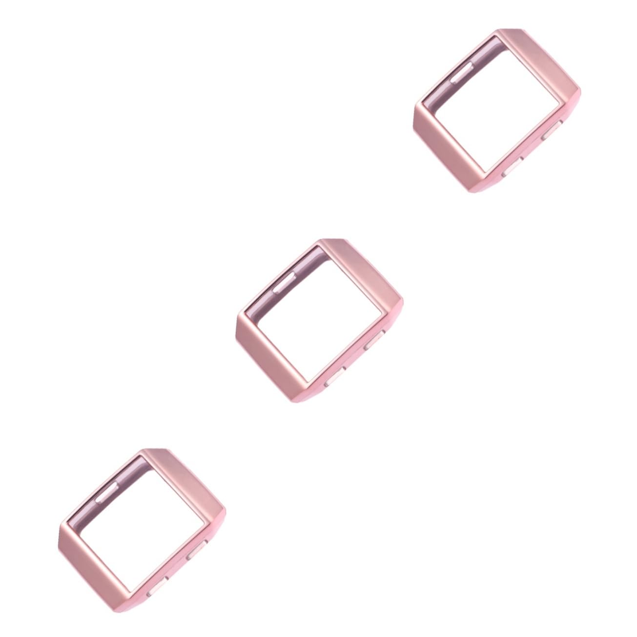 jojofuny 3pcs TPU Frame Protector Edge Protector Watch Edged Cover Case for Rose Frame Cover