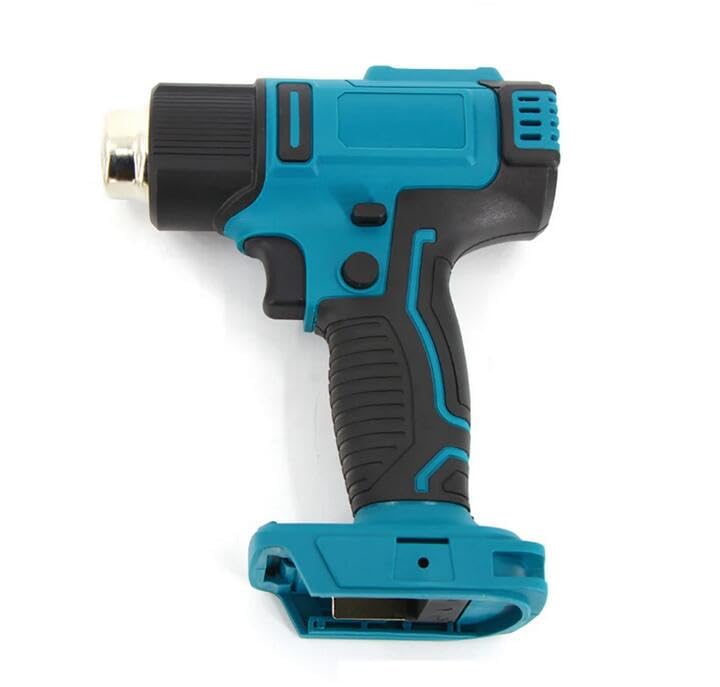 Cordless Lithium Rechargeable Heating Equipment Handheld Hot Air Gun Machine Temperatures Adjustable Power Tool with 4 Nozzles