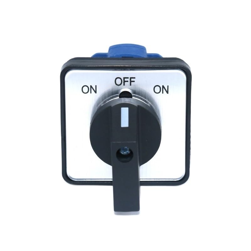 SZW26/LW26-20 20A 660V 64X64 48X48 mm Universal Rotary Cam Switch(D101.1 ON Off ON 48)