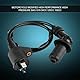KooingTech Motorrad-Zündspule, Zündkerzenstecker, Roller-Zündspule für GY6 50CC 125CC 150CC Motor Motorrad Dirt Bike Scooter Moped