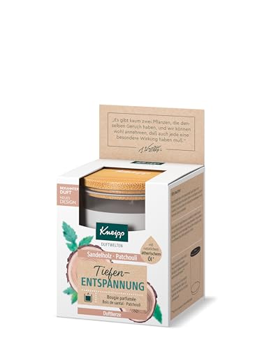 Kneipp Duftkerze Tiefenentspannung im Glas, 145 g