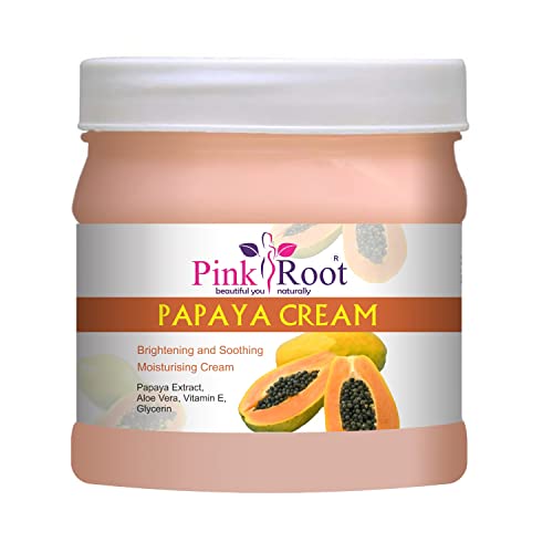 Image of Pink Root Chocolate Scrub 500gm with Papaya Cream 500gm