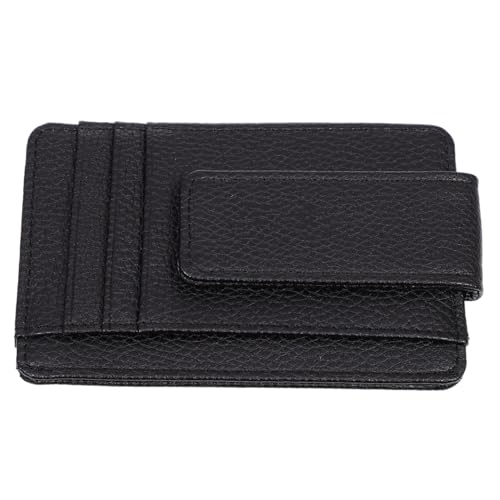 VALICLUD Men's PU Leather Wallet Small Card Holder Pouch Compact Change Bag for Credit Id Cards Storage for Pocket Use