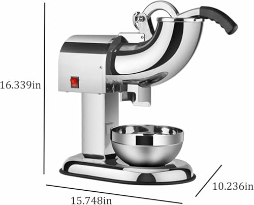Machine à glace pilée électrique pour cocktails de bar et desserts maison - 6