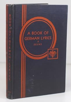 Hardcover A book of German Lyrics Book