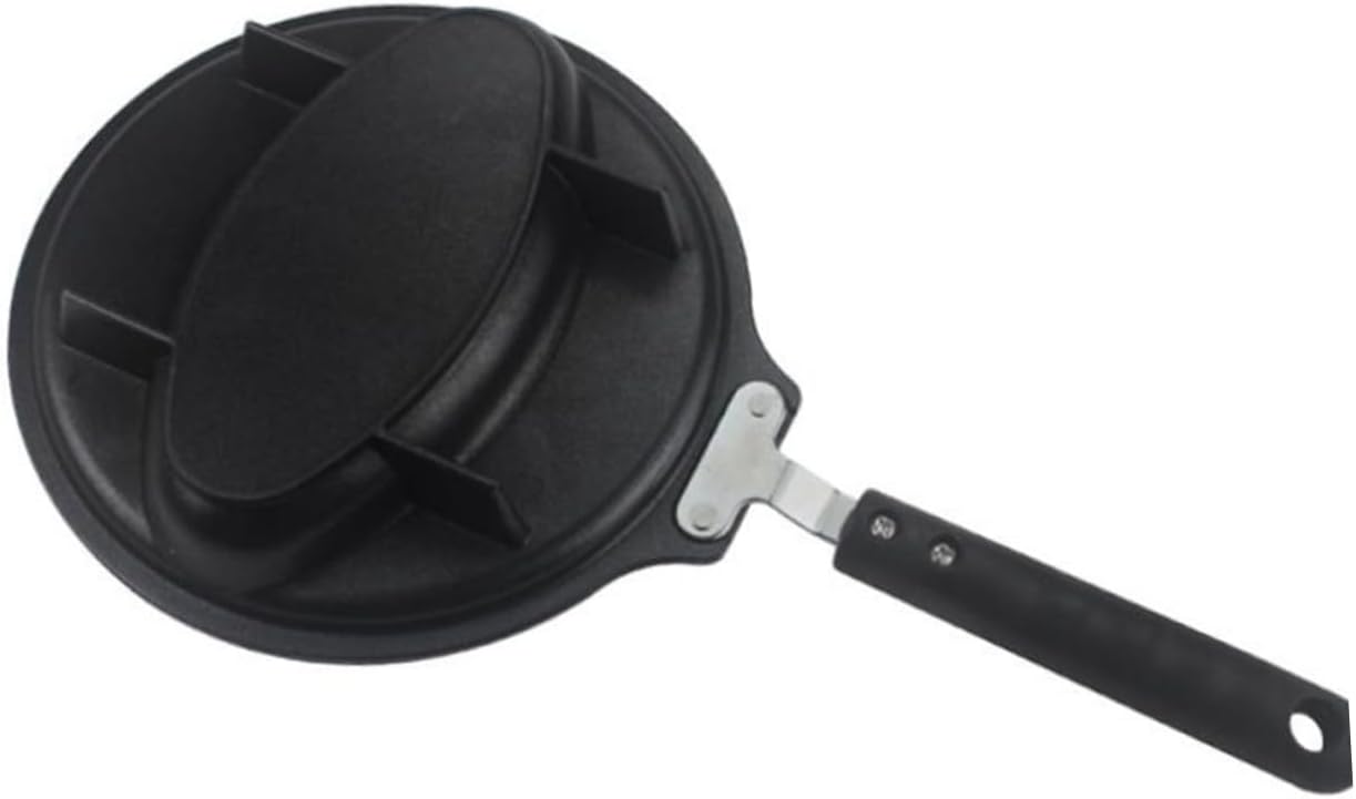 Ciieeo Non Stick Omelette Pan with Egg Mold Creative Omelet Rice Maker Black Frying Pan for Home Cooking Easy to and Use Sturdy Handle for Safe Lifting