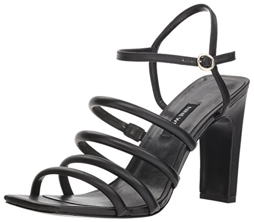 Laxian Cuir Femme NINE WEST 25033485 Escarpins Noirs Confort
