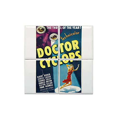 Carreaux céramique Docteur Cyclops pour déco murale salon rétro