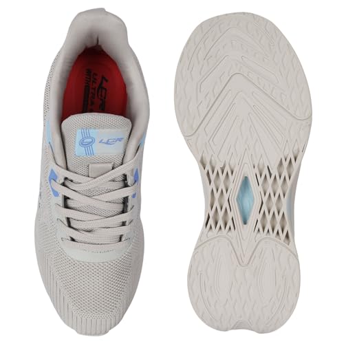 Image of Lancer Mens PLATINUM-46BEG-AQUA Beige Running Shoe, 9