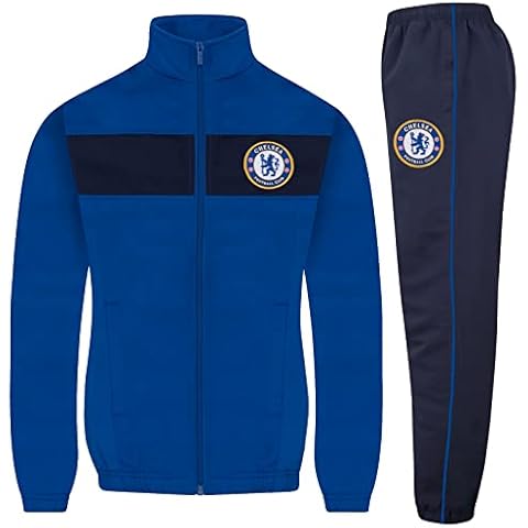 Chelsea FC Boys Tracksuit Set Royal 10-11 Years Cover