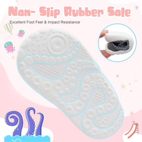BARERUN Toddler Water Shoes Barefoot Water Shoes for Kids Baby Wide Aqua Socks with Arch Support Quick-Dry Breathable Boys Girls Sandals Walking Shoes for Beach Swim Pool Shoes - Image 5