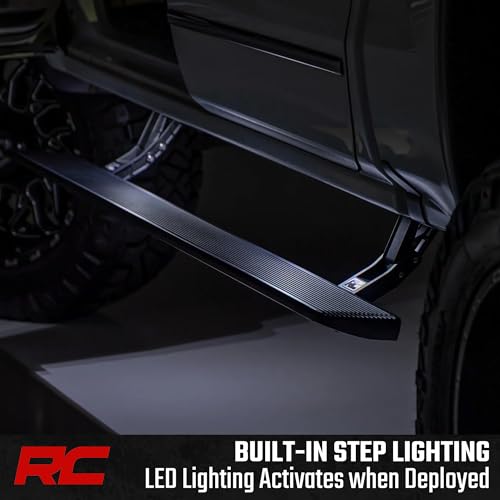Estribos eléctricos automáticos Rough Country para Silverado y Sierra miniatura 4