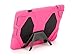 Griffin Pink/Black Survivor All-Terrain Case + Stand for iPad 2, 3, and 4th Gen - Extreme-Duty case for iPad 2 and iPad 3
