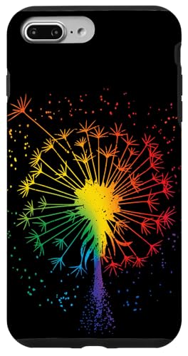 Just Dandelion �^���|�| �K�[�f�� �u���[�Y ���C���{�[�t�����[ �X�}�z�P�[�X iPhone 7 Plus/8 Plus �p