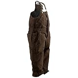 Berne Toddler Softstone Insulated Bib Overall, 4T Regular, Bark