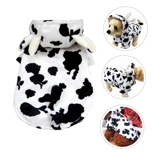 Disfraz de vaca para perro talla L miniatura 4