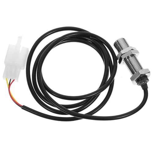 HINTRMENT Sensor de Tacómetro Digital para Motocicleta Atv Plástico Resistente para Medir Velocidad y Odómetro en Ambientes Difíciles