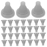 TOPPERFUN 50pièces De Douche Silicone Embouts Pour Pommeau De Douche Remplacement De De R...