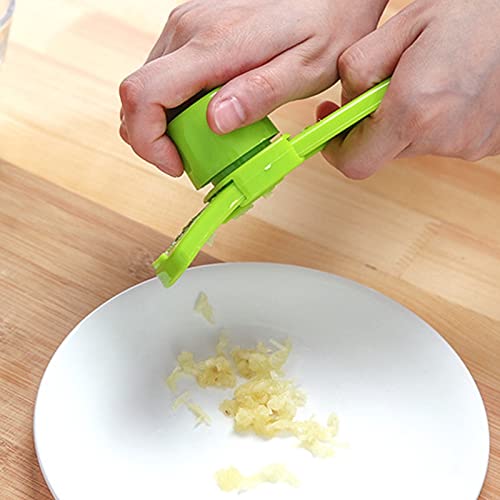 Angel's Peel Lounge Multipurpose Press Mincer With Peeler And Cleaning Brush- Squeeze And Clean Garlic Press Dishwasher Safe. Sturdy Design Extracts More Garlic Paste Per Clove. #TOP3
