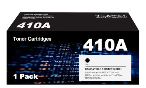 410A toner kompatybilny z HP MFP M477FDW MFP M477FNW M477FDN M477FDW M477 M377DW M377 M452DW M452DN M452DW M452 L453y - z chipem - (1 czarny)