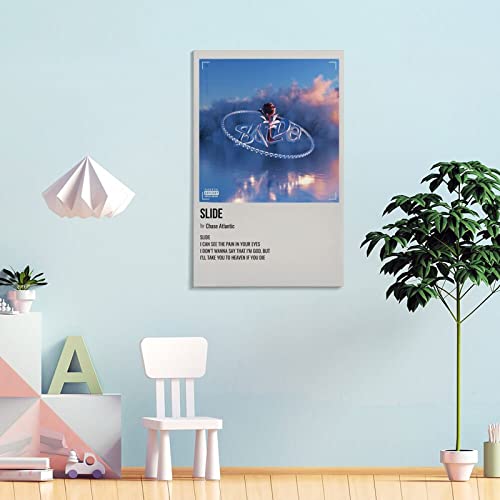 Poster sur toile Chase Atlantic Slide de haute qualité au style cadre
