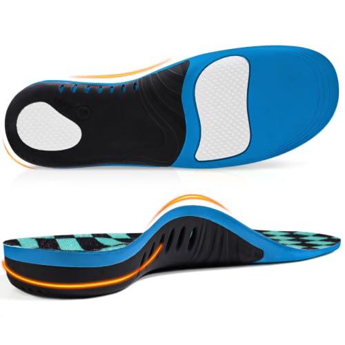Image of Ailaka Arch Support Insoles for Women Men, 3.5 CM, Plantar Fasciitis Relief