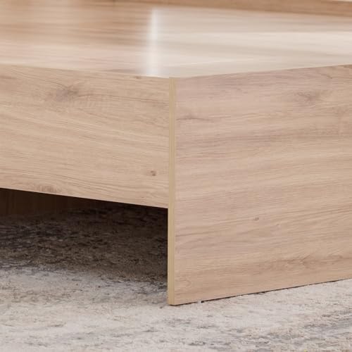 Image of Home Centre Helios Alton Queen Bed |Engineered Wood Queen Bed| (Oak) |1 Year Warranty