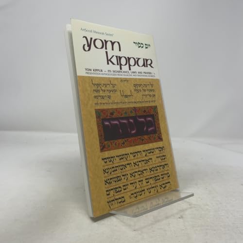 Yom Kippur: Its Significance Laws and Prayers 0899062172 Book Cover