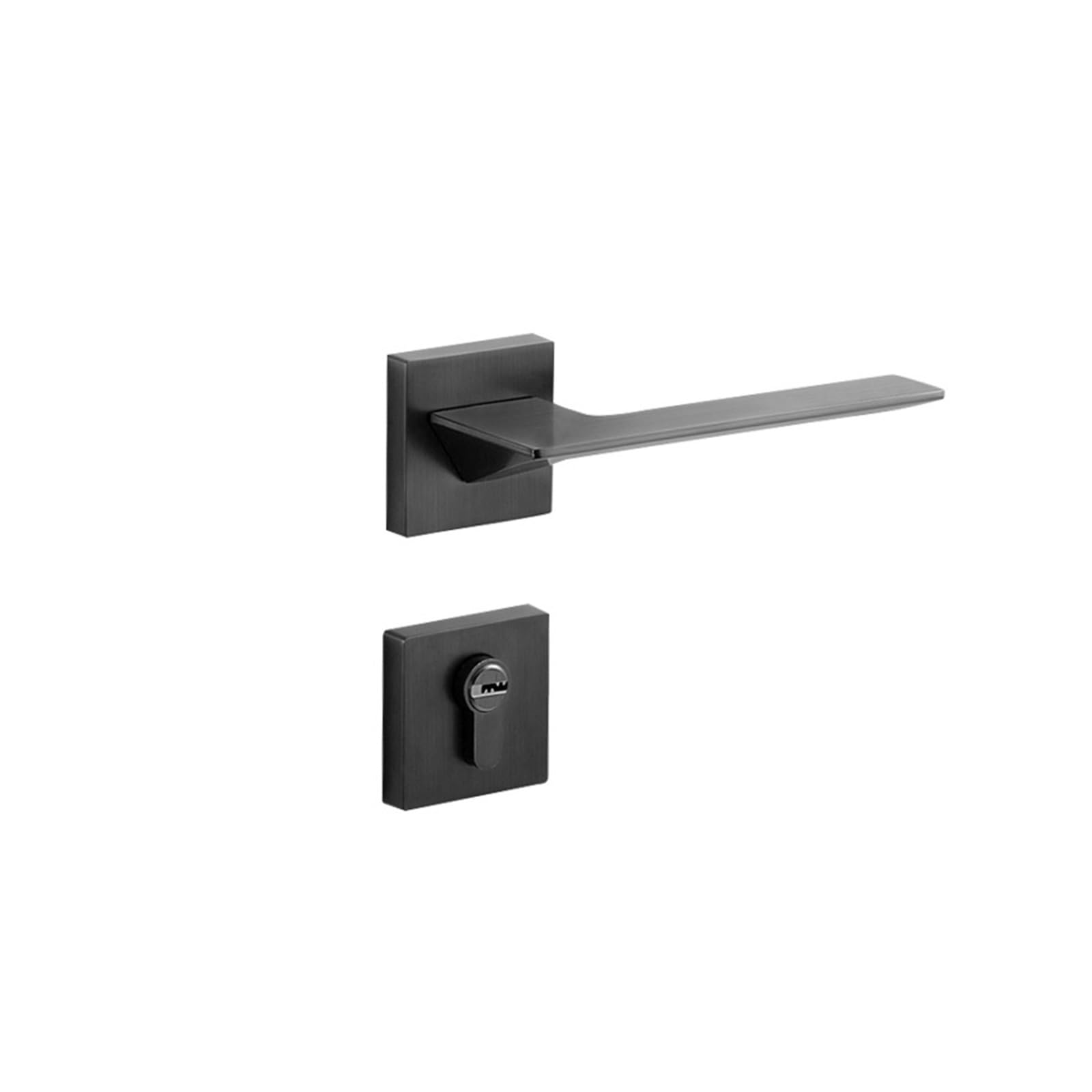 Verrou de porte d'intérieur fendu en alliage de zinc pour chambre