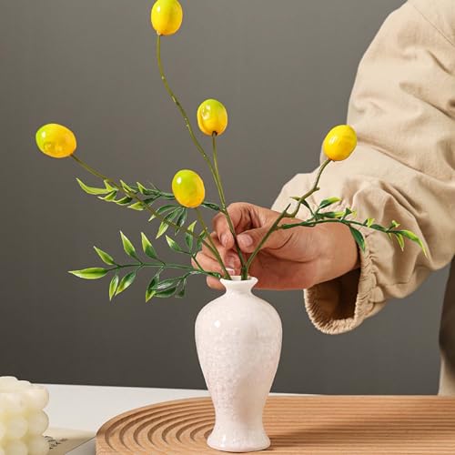 Vase moderne pour table et centre de table stable pour bouquet de salon - 8