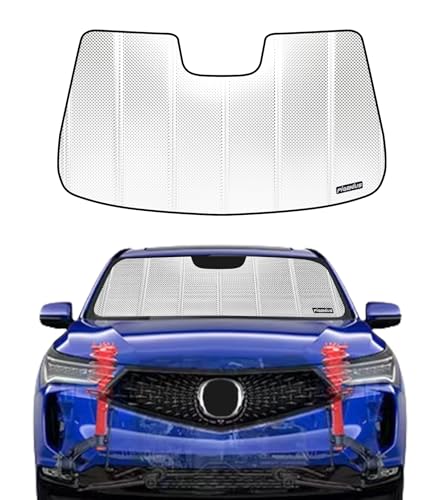 Pigenius Windshield Sun Shade for Acura RDX 2019-2026, Front Window Sunshade with Storage Bag