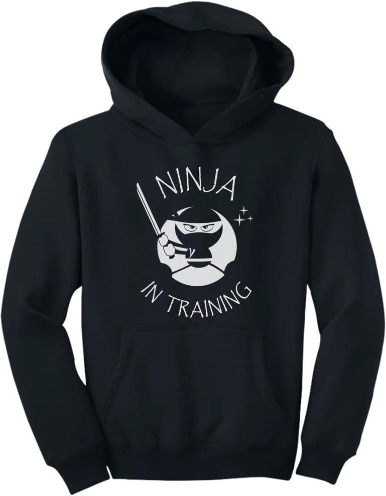 Tstars Ninja In Training - Cool Children Clothing - Funny Kids Hoodie