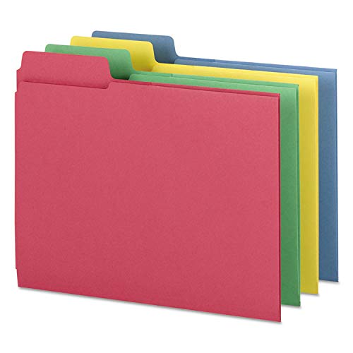 Smead 3-in-1 SuperTab Section Folder, 1/3-Cut Oversized Tab, Letter Size, Assorted Colors, 12 per Pack (11905) - Image 4