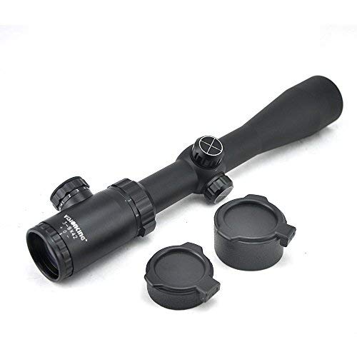 Visionking Rifle Scope 3-9X42 Fl Riflescope 30 Mm Illuminated Red/Green Mil Dot Riflescopes Color Black #TOP18