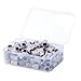 SpeTool 100Pcs Sanding Ring Bands 150 Grinding Polisher,Professional Nail Sanding Band for Sanding Bit,Manicure Tools for Nail Drill Files, Gel Nail Removing, and Nail Drill Machine (Zebra)