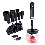 2 in 1 Electric Makeup Brush Cleaner and Dryer, Butycee Automatic Brush Spinner for all kinds brushes, brush cleaner in seconds