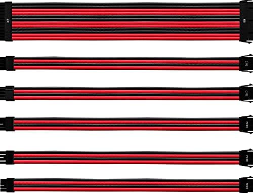 Cavi Prolunga AsiaHorse 16AWG Per PC - Set 24 Pin, GPU E CPU | Management Elegante In Bianco - Foto 5