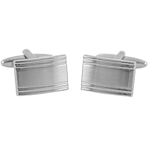 LINDENMANN manchetknoppen, zilverkleurig, in geschenketui, 10311