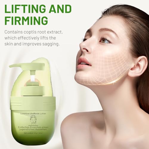 KEBEGE 2 Bottle Divglow Luxury Collagen Firming cream, Collagen Firming Lotion Body Moisturizer Lifts, Firms, & Tightens For Younger Looking Skin, For All Skin Types