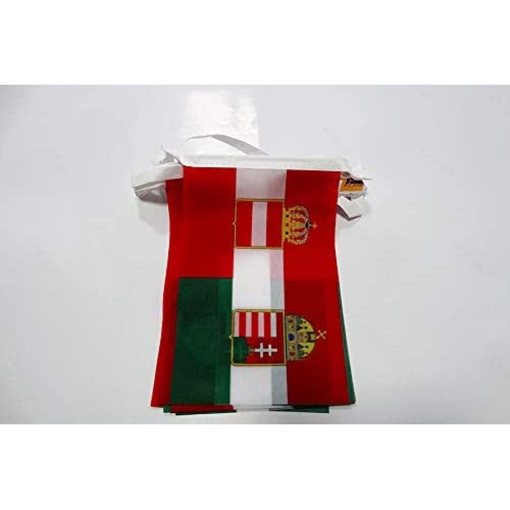 AZ FLAG Austria-Hungary 1867-1918 Bunting Flag, 20 Ft Garland 20 Small Austro-Hungarian Empire Flags 8'' x 6'', 100% Polyester String Pennant, 6 meters — image 1