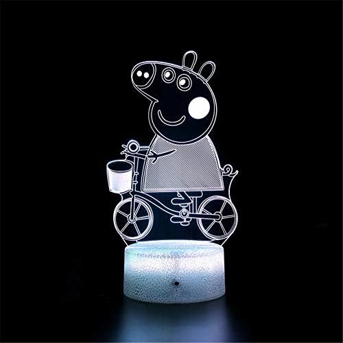 3D LED Night Light Lilo and Stitch 3D Illusion Lamp 16 Colors Change Decor Lamp with Remote Control for Kids, Gifts for Children