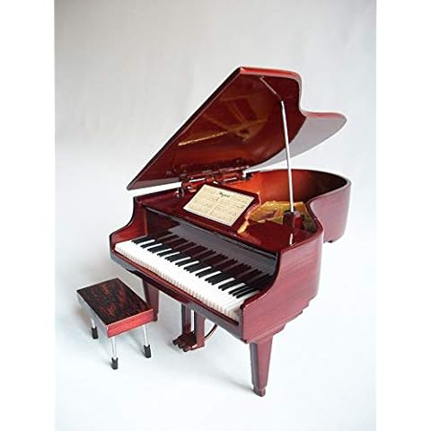 Shoponica Wooden Miniature Piano Replica Cover