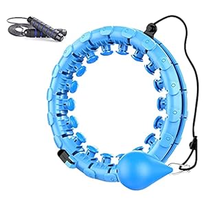 TEBI Gewogen Smart Fitness voor volwassenen en kinderen, verstelbare lengte 2 in 1 buik, fitnessmassage, non-fall…