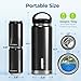 AUVON Large Insulin Pen Cooler for 3-6 Pens with Medical Tag, TSA Approved Insulin Travel Cooler with Portable Handle, Diabetic Travel Case with Gel Ice Pack and Anti-Freezing Drawstring Bag