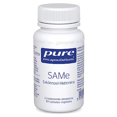 PURE ENCAPSULATIONS SAMe | S-adenosilmetionina | 30 Cápsulas Vegetales